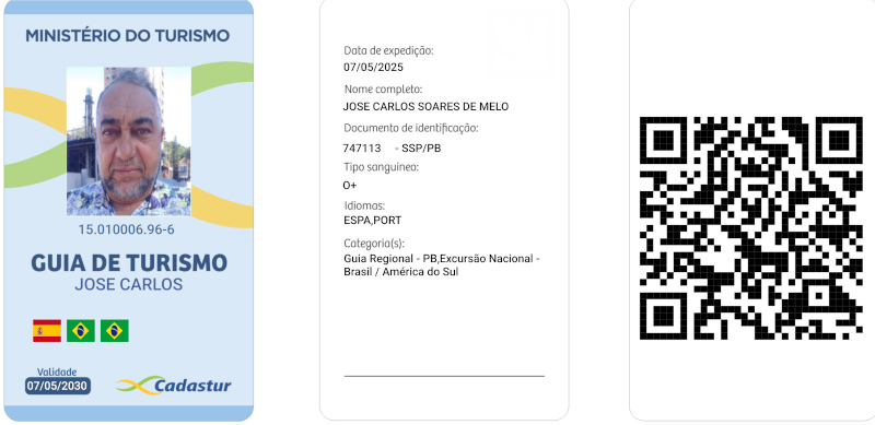 cracha do guia José Carlos