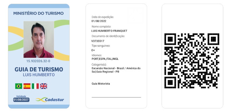 cracha do guia luis humberto