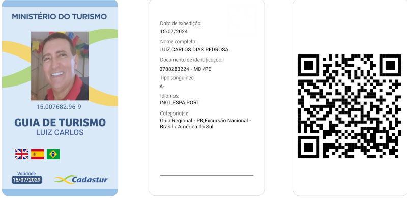 cracha do guia luiz carlos