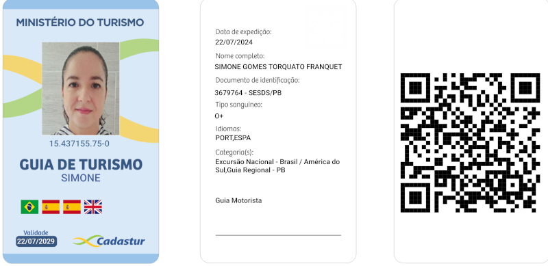 cracha da guia Simone Franquet